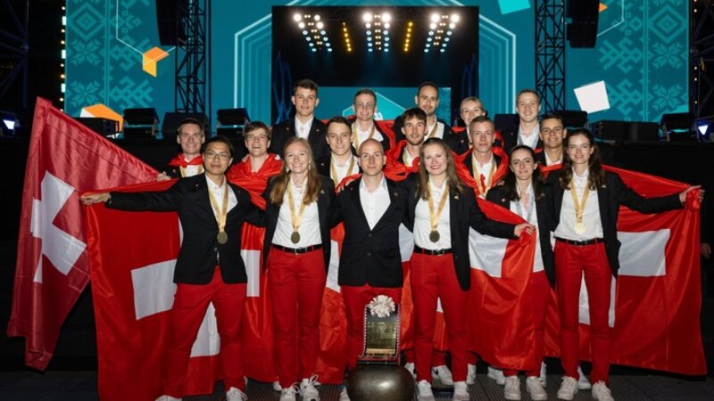 12x Gold, 3x Silber: Die EuroSkills werden zur Schweizer Erfolgsgeschichte