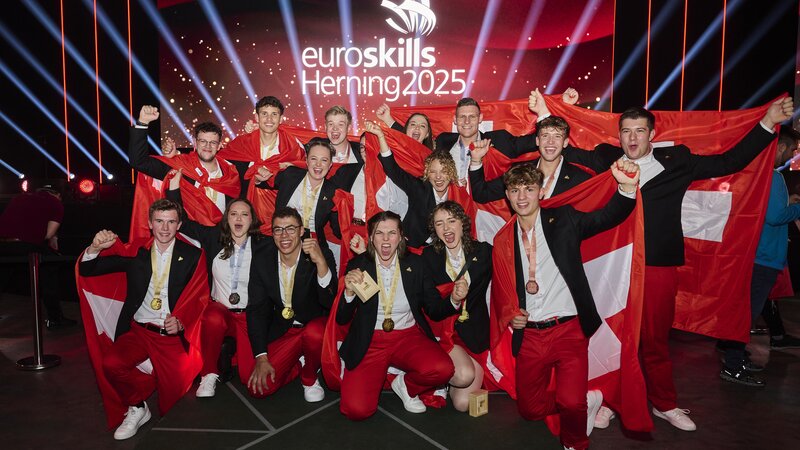 11 Medaillen aus 14 Skills – Schweizer Berufstalente brillieren an den EuroSkills