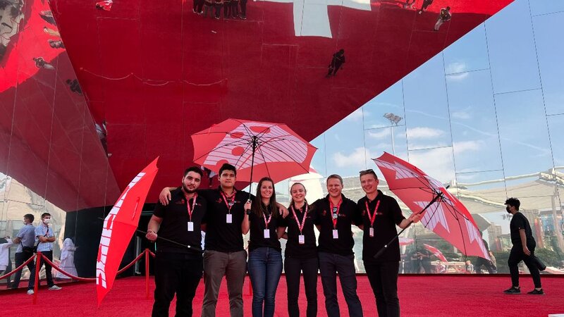 Gli SwissSkills Ambassadors impressionano al World Expo di Dubai