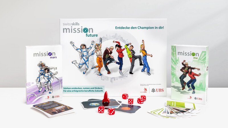 SwissSkills Mission Future, un nouveau produit de SwissSkills et d’UBS pour soutenir le processus du choix d’un métier