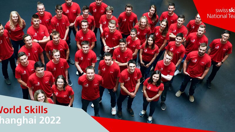 42 giovani campioni svizzeri delle professioni alla volta dei WorldSkills 2022 di Shanghai