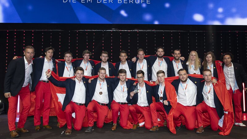 6 x Gold und 14 Medaillen in Graz: Schweizer Berufs-Nationalteam mit Rekordresultat an den EuroSkills