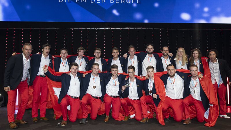 Luca Roma vince la medaglia di bronzo agli EuroSkills a Graz